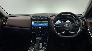 Used 2022 Hyundai Alcazar Signature (O) 7 Seater 1.5 Diesel AT Diesel Automatic interior DASHBOARD VIEW