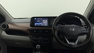 Used 2023 Hyundai Aura SX 1.2 CNG Petrol+cng Manual interior DASHBOARD VIEW