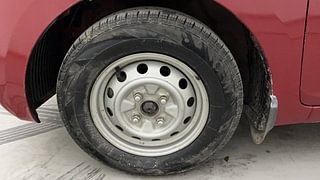 Used 2015 Hyundai Eon Era + Petrol Manual tyres LEFT FRONT TYRE RIM VIEW