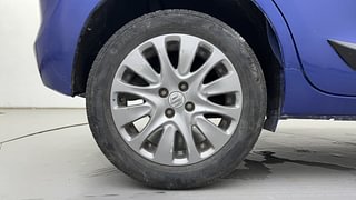 Used 2017 Maruti Suzuki Baleno Zeta AT Petrol Petrol Automatic tyres RIGHT REAR TYRE RIM VIEW