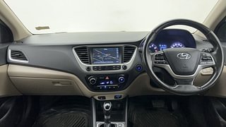 Used 2018 Hyundai Verna SX (O) 1.6 VTVT AT Petrol Automatic interior DASHBOARD VIEW