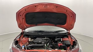Used 2022 Maruti Suzuki Baleno Delta Petrol Petrol Manual engine ENGINE & BONNET OPEN FRONT VIEW