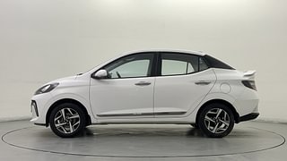 Used 2023 Hyundai Aura SX 1.2 CNG Petrol+cng Manual exterior LEFT SIDE VIEW