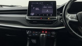 Used 2021 Jeep Compass Model S (O) 1.4 Petrol DCT Petrol Automatic interior MUSIC SYSTEM & AC CONTROL VIEW