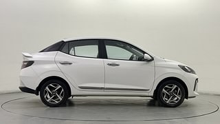 Used 2023 Hyundai Aura SX 1.2 CNG Petrol+cng Manual exterior RIGHT SIDE VIEW