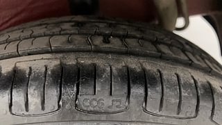 Used 2017 Maruti Suzuki Celerio ZXI (O) AMT Petrol Automatic tyres LEFT REAR TYRE TREAD VIEW