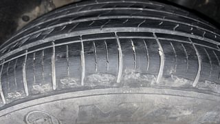 Used 2022 Mahindra XUV700 AX 5 Petrol MT 5 STR Petrol Manual tyres LEFT REAR TYRE TREAD VIEW