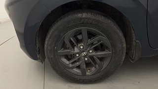 Used 2021 Hyundai Grand i10 Nios Sportz 1.2 Kappa VTVT CNG Cng Manual tyres LEFT FRONT TYRE RIM VIEW