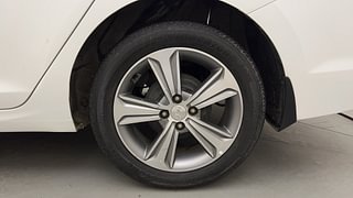 Used 2018 Hyundai Verna SX (O) 1.6 VTVT AT Petrol Automatic tyres LEFT REAR TYRE RIM VIEW