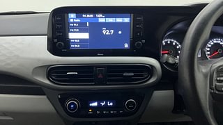 Used 2021 Hyundai Grand i10 Nios Sportz 1.2 Kappa VTVT CNG Petrol+cng Manual interior MUSIC SYSTEM & AC CONTROL VIEW