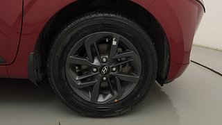 Used 2021 Hyundai Grand i10 Nios Sportz 1.2 Kappa VTVT CNG Petrol+cng Manual tyres RIGHT FRONT TYRE RIM VIEW