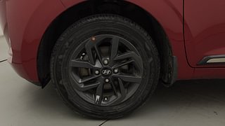Used 2021 Hyundai Grand i10 Nios Sportz 1.2 Kappa VTVT CNG Petrol+cng Manual tyres LEFT FRONT TYRE RIM VIEW
