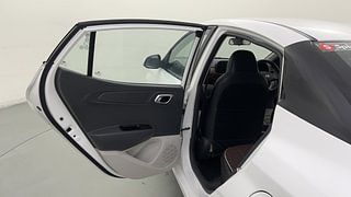 Used 2023 Hyundai Aura SX 1.2 CNG Petrol+cng Manual interior LEFT REAR DOOR OPEN VIEW