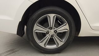 Used 2018 Hyundai Verna SX (O) 1.6 VTVT AT Petrol Automatic tyres RIGHT REAR TYRE RIM VIEW