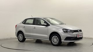 Used 2018 Volkswagen Ameo [2016-2020] 1.0 Trendline Petrol Petrol Manual exterior RIGHT FRONT CORNER VIEW