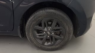 Used 2021 Hyundai Grand i10 Nios Sportz 1.2 Kappa VTVT CNG Cng Manual tyres RIGHT FRONT TYRE RIM VIEW