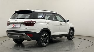 Used 2022 Hyundai Alcazar Signature (O) 7 Seater 1.5 Diesel AT Diesel Automatic exterior RIGHT REAR CORNER VIEW