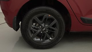 Used 2021 Hyundai Grand i10 Nios Sportz 1.2 Kappa VTVT CNG Petrol+cng Manual tyres RIGHT REAR TYRE RIM VIEW