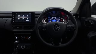 Used 2022 Renault Kiger RXZ Turbo CVT Dual Tone Petrol Automatic interior STEERING VIEW