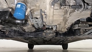 Used 2014 Hyundai Xcent S 1.2 (O) Petrol Manual extra FRONT LEFT UNDERBODY VIEW