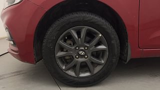 Used 2019 Hyundai Elite i20 Sportz Plus 1.2 Petrol Manual tyres LEFT FRONT TYRE RIM VIEW