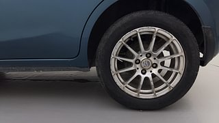Used 2015 Nissan Micra [2013-2020] XV CVT Petrol Automatic tyres LEFT REAR TYRE RIM VIEW
