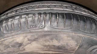 Used 2015 Maruti Suzuki Ritz Lxi BS-IV Petrol Manual tyres LEFT FRONT TYRE TREAD VIEW