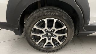 Used 2023 Maruti Suzuki XL6 Alpha Plus MT Petrol Petrol Manual tyres RIGHT REAR TYRE RIM VIEW