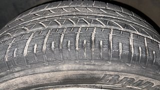 Used 2015 Nissan Micra [2013-2020] XV CVT Petrol Automatic tyres LEFT FRONT TYRE TREAD VIEW
