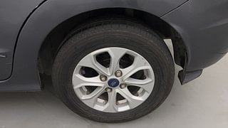 Used 2015 Ford Figo Aspire Titanium 1.2 Ti-VCT Petrol Manual tyres LEFT REAR TYRE RIM VIEW