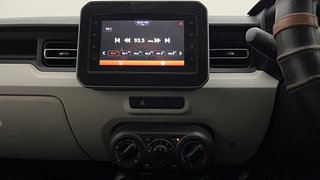 Used 2022 Maruti Suzuki Ignis Zeta MT Petrol Petrol Manual interior MUSIC SYSTEM & AC CONTROL VIEW