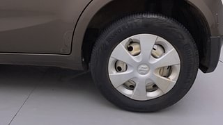 Used 2015 Maruti Suzuki Ritz Lxi BS-IV Petrol Manual tyres LEFT REAR TYRE RIM VIEW