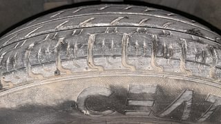 Used 2018 Datsun Redi-GO [2015-2019] T(O) 1.0 Petrol Manual tyres LEFT FRONT TYRE TREAD VIEW