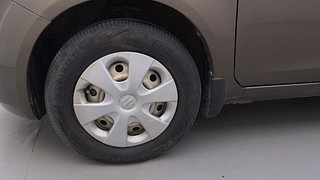 Used 2015 Maruti Suzuki Ritz Lxi BS-IV Petrol Manual tyres LEFT FRONT TYRE RIM VIEW