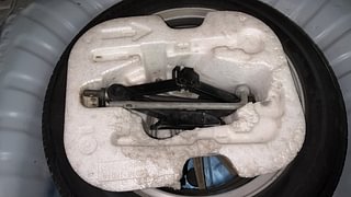 Used 2015 Nissan Micra [2013-2020] XV CVT Petrol Automatic tyres SPARE TYRE VIEW