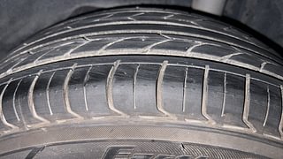 Used 2015 Ford Figo Aspire Titanium 1.2 Ti-VCT Petrol Manual tyres LEFT REAR TYRE TREAD VIEW