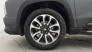 Used 2023 Maruti Suzuki Grand Vitara Alpha Smart Hybrid Petrol Manual tyres LEFT FRONT TYRE RIM VIEW