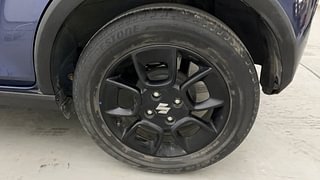Used 2022 Maruti Suzuki Ignis Zeta MT Petrol Petrol Manual tyres LEFT REAR TYRE RIM VIEW