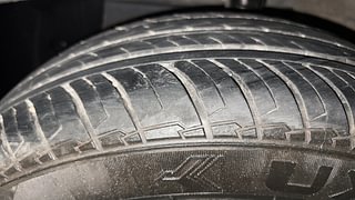 Used 2024 Hyundai Exter SX 1.2 MT Petrol Manual tyres LEFT FRONT TYRE TREAD VIEW
