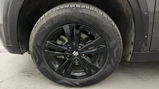 Used 2020 Maruti Suzuki Vitara Brezza [2016-2020] ZDi Plus Diesel Manual tyres LEFT FRONT TYRE RIM VIEW
