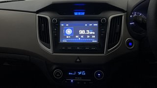 Used 2016 Hyundai Creta [2015-2018] 1.6 SX Plus Auto Petrol Petrol Automatic interior MUSIC SYSTEM & AC CONTROL VIEW