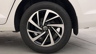 Used 2022 Volkswagen Virtus Topline 1.0 TSI MT Petrol Manual tyres LEFT REAR TYRE RIM VIEW
