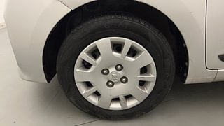 Used 2018 Hyundai Grand i10 Magna 1.2 Kappa VTVT Petrol Manual tyres LEFT FRONT TYRE RIM VIEW