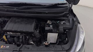 Used 2021 Hyundai Grand i10 Nios Sportz 1.2 Kappa VTVT Petrol Manual engine ENGINE LEFT SIDE HINGE & APRON VIEW