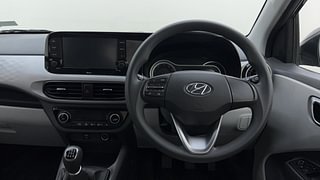 Used 2021 Hyundai Grand i10 Nios Sportz 1.2 Kappa VTVT Petrol Manual interior STEERING VIEW