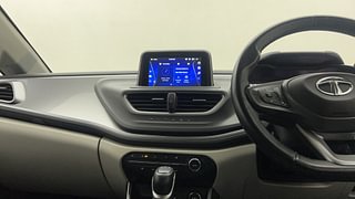 Used 2023 Tata Altroz XZA+ DT Petrol Automatic interior MUSIC SYSTEM & AC CONTROL VIEW