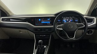 Used 2022 Volkswagen Virtus Topline 1.0 TSI MT Petrol Manual interior DASHBOARD VIEW