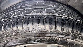 Used 2014 Honda Brio V MT Petrol Manual tyres LEFT REAR TYRE TREAD VIEW