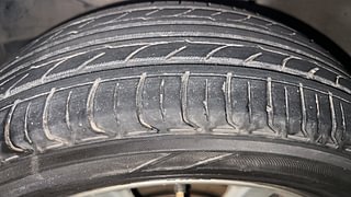 Used 2014 Honda Brio V MT Petrol Manual tyres LEFT FRONT TYRE TREAD VIEW