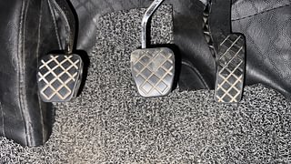 Used 2022 Volkswagen Virtus Topline 1.0 TSI MT Petrol Manual interior PEDALS VIEW